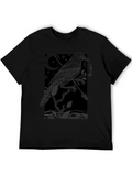 Raven Moon Star T-Shirt - Dark Graphic Tee