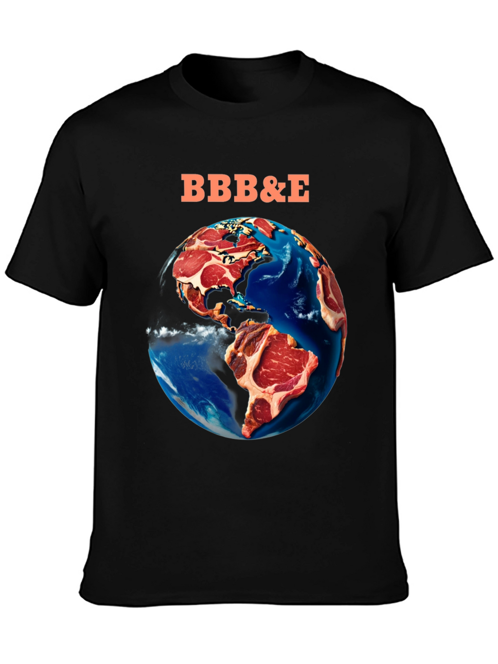 BBB&E Meat Earth Graphic T-Shirt