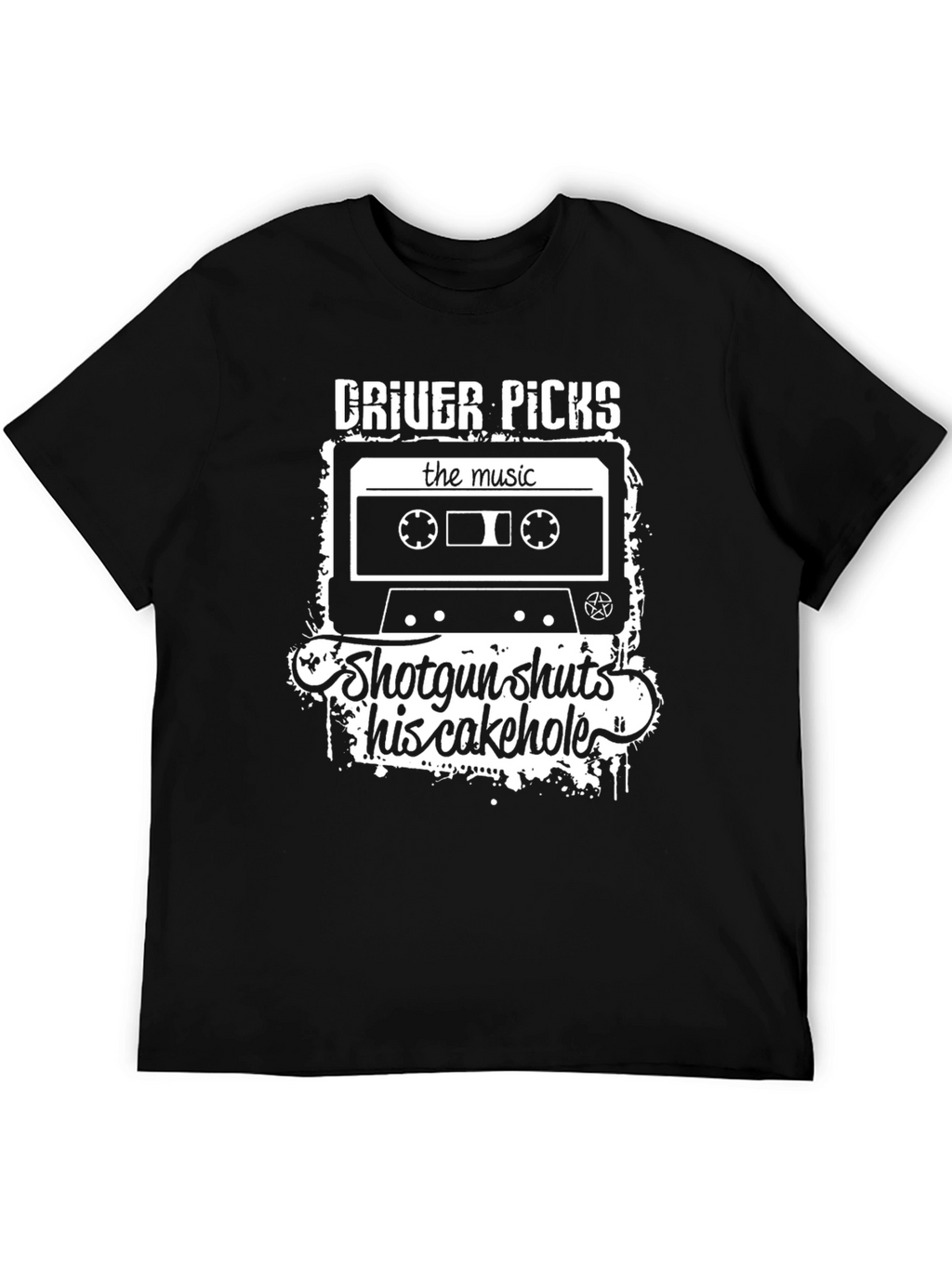 Driver Picks the Music Graphic Tee