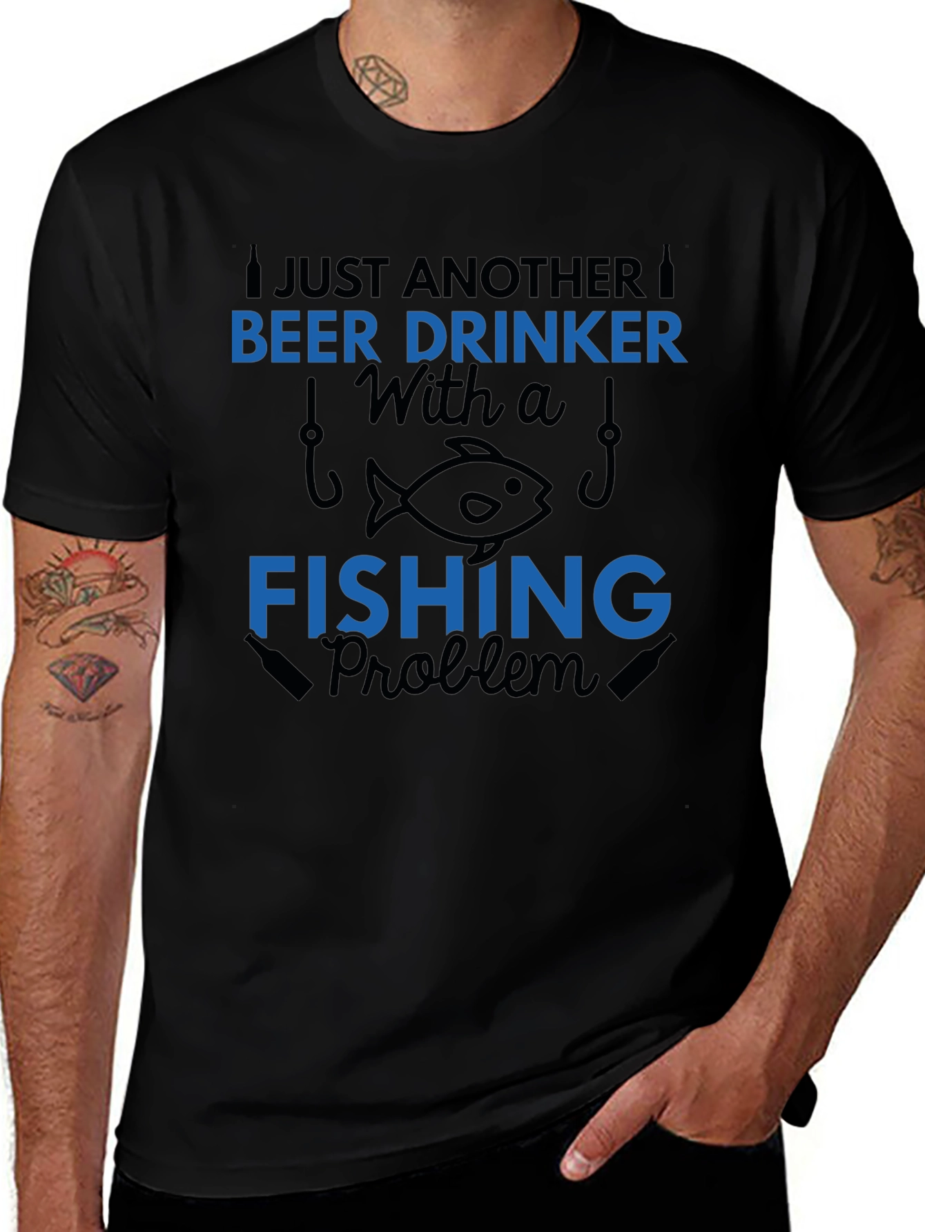 Beer & Fishing T-Shirt - Just Another...