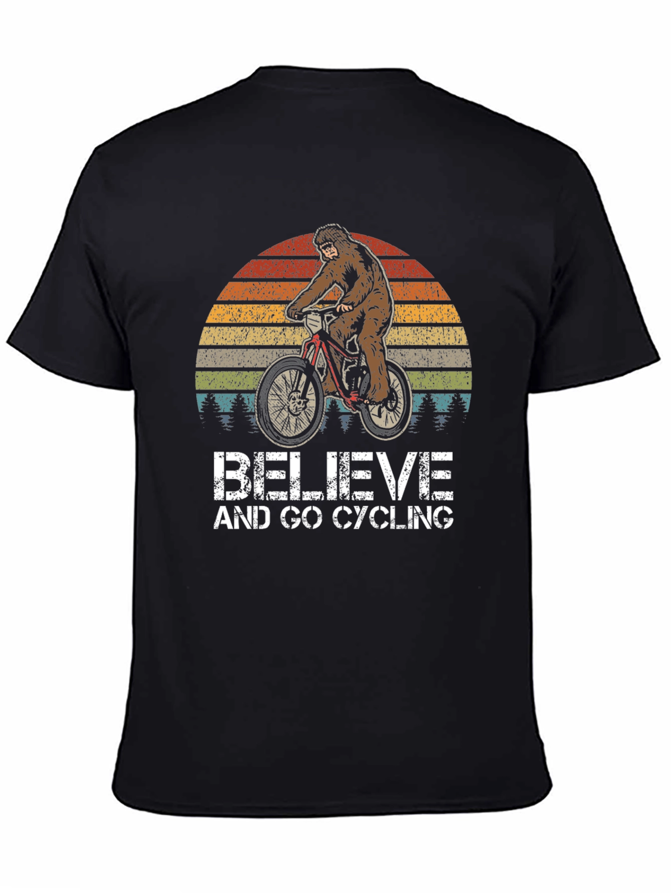 Believe & Go Cycling Bigfoot Graphic Tee