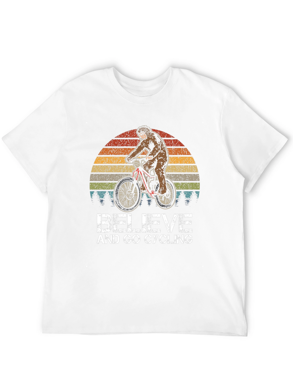Believe & Go Cycling Bigfoot Graphic Tee