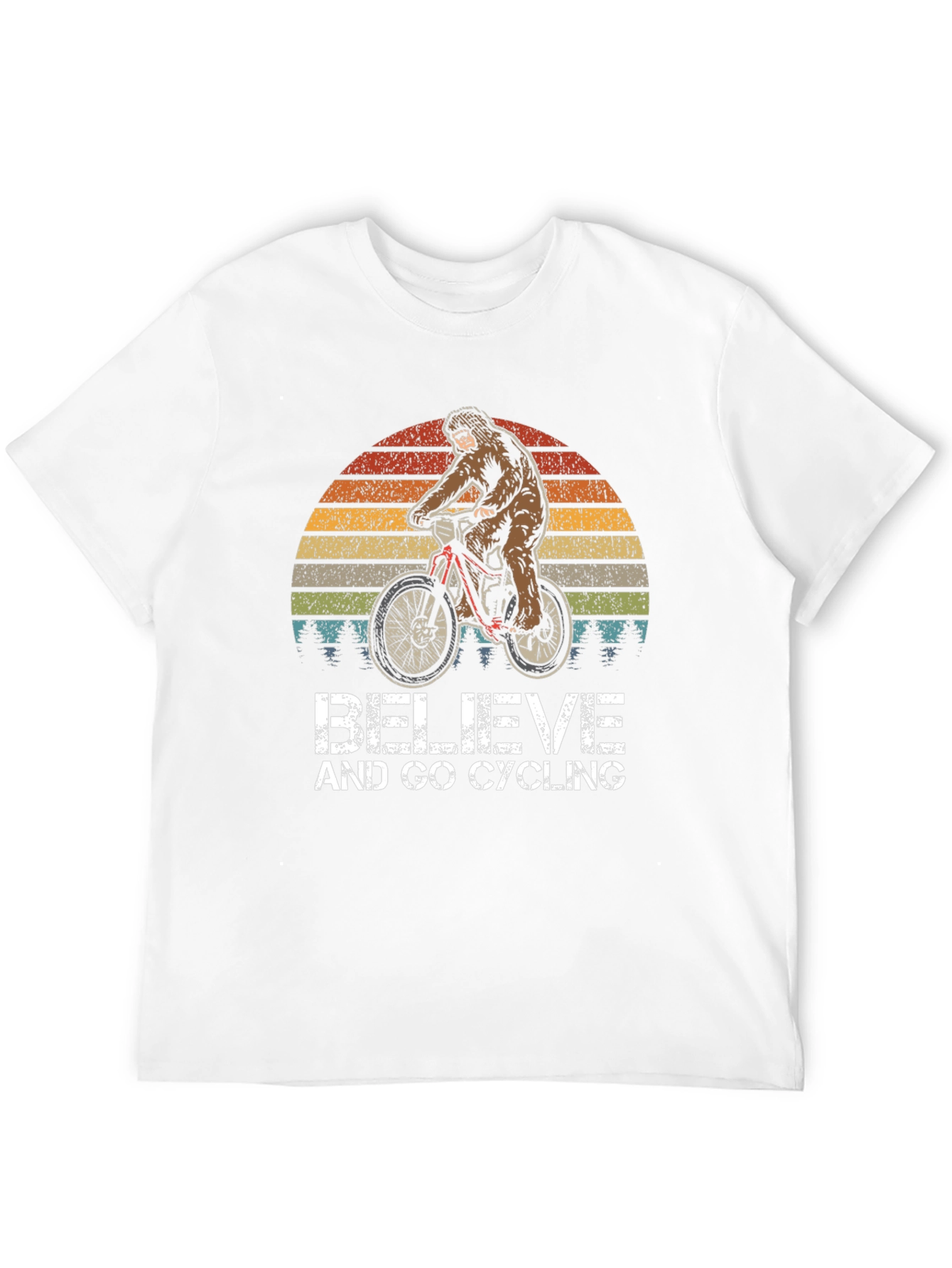 Believe & Go Cycling Bigfoot Graphic Tee