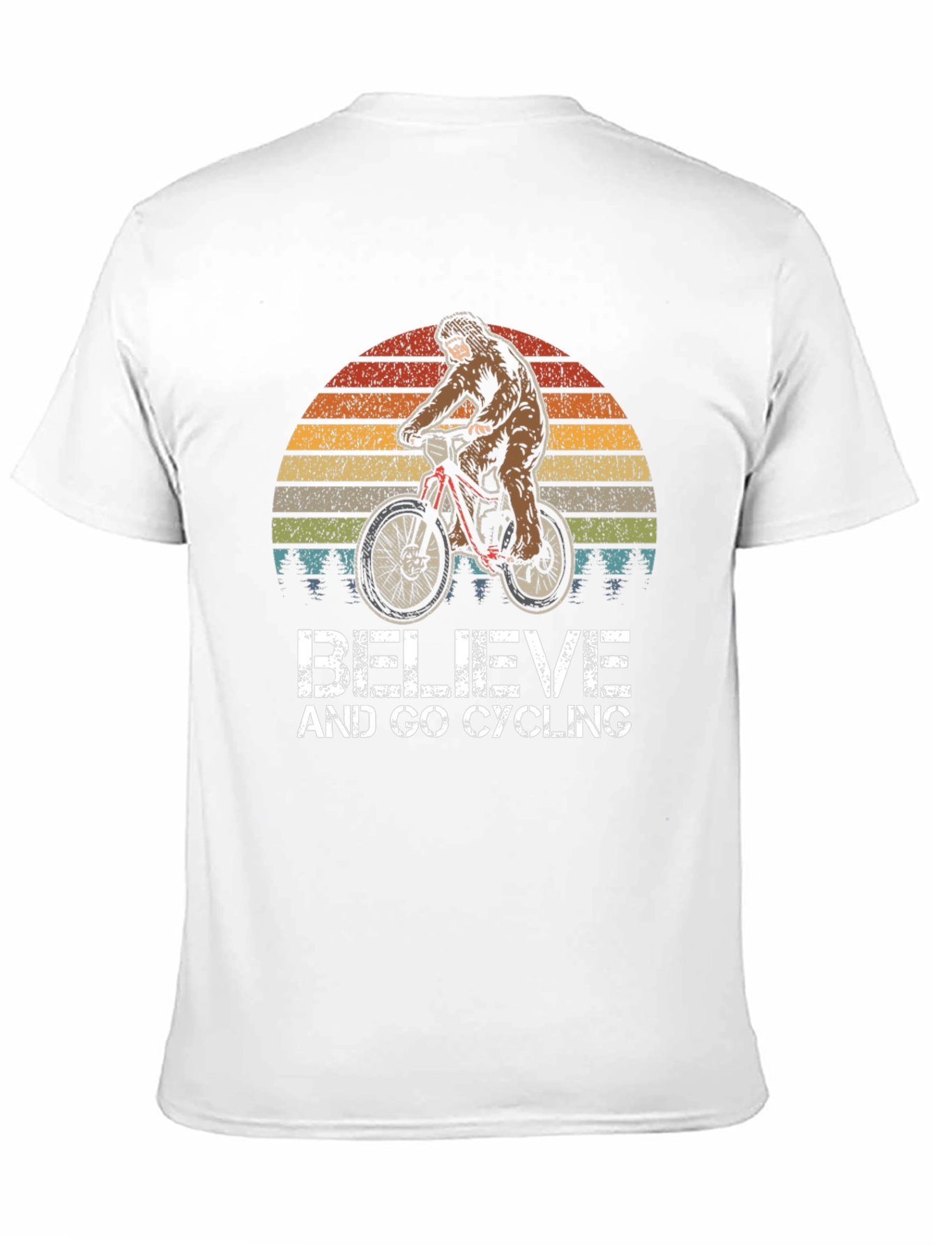 Believe & Go Cycling Bigfoot Graphic Tee