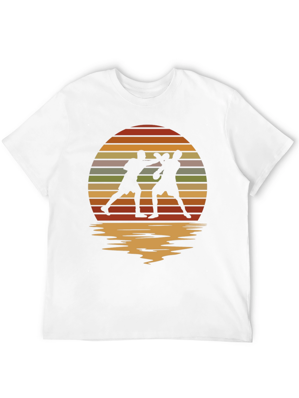Retro Sunset Boxing T-Shirt