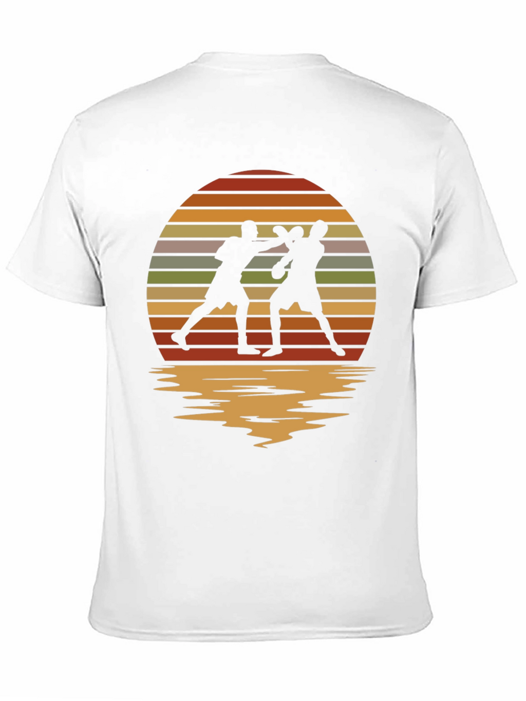 Retro Sunset Boxing T-Shirt