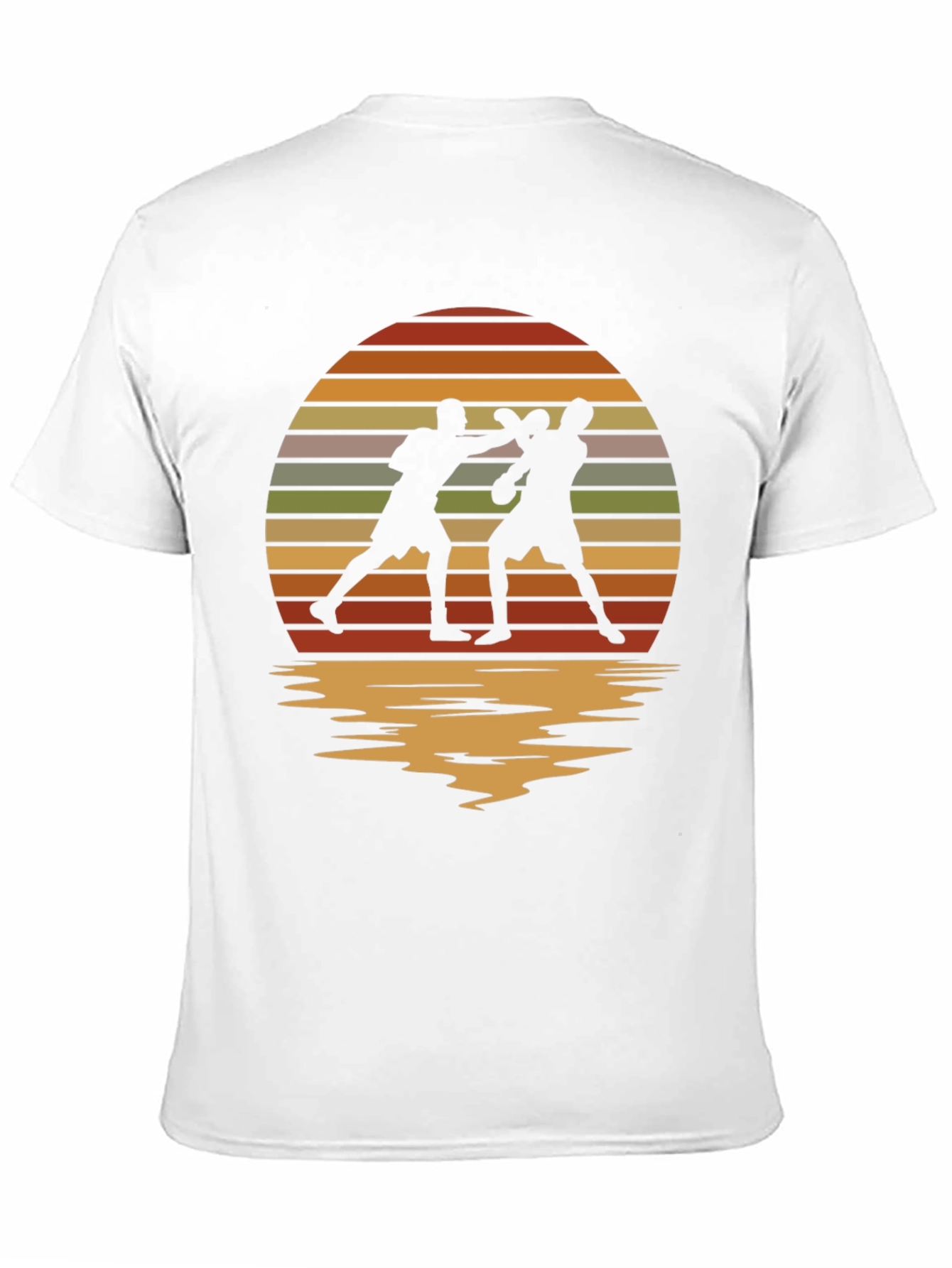 Retro Sunset Boxing T-Shirt