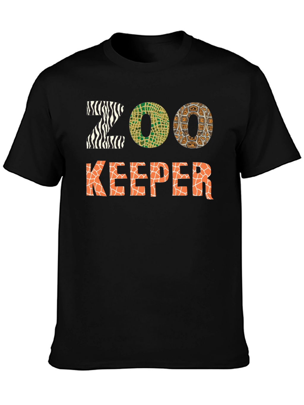 Zoo Keeper Animal Print T-Shirt