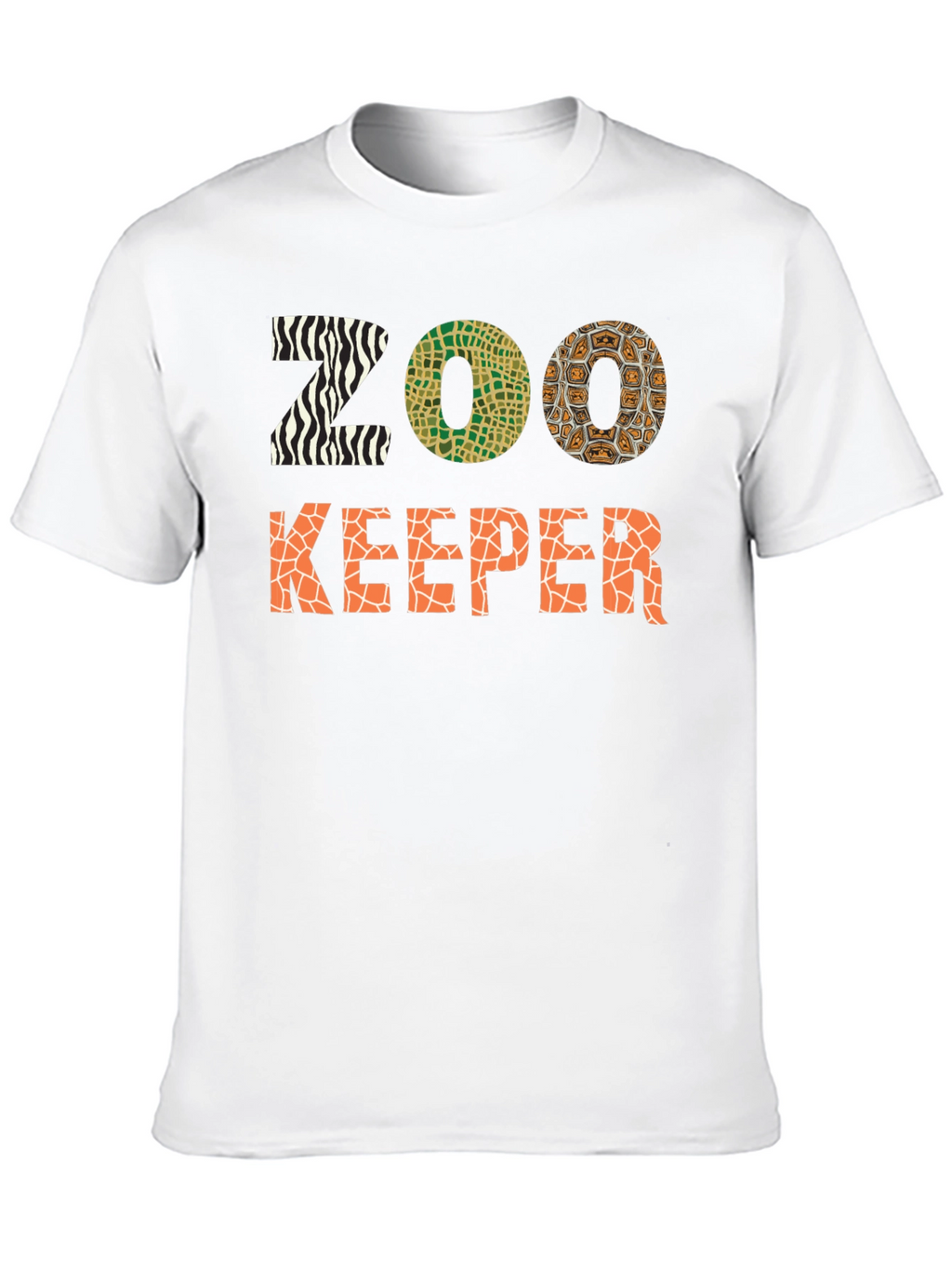 Zoo Keeper Animal Print T-Shirt