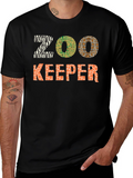 Zoo Keeper Animal Print T-Shirt