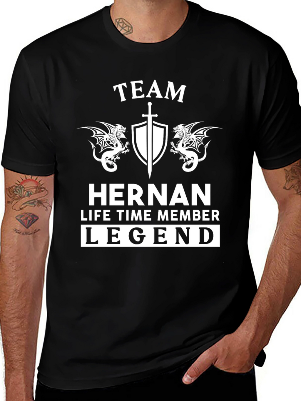 Team Hernan Legend T-Shirt - Lifetime Member