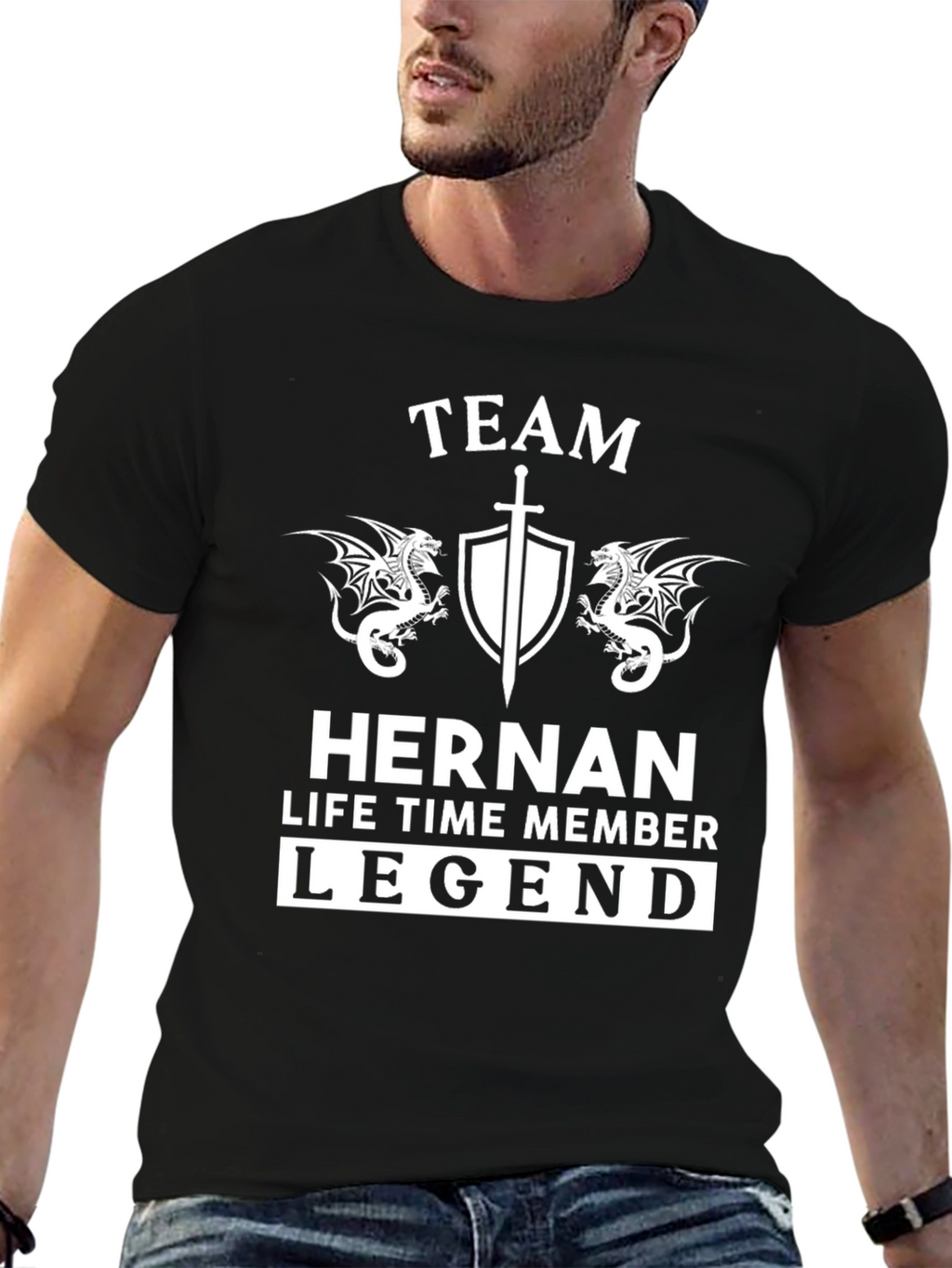 Team Hernan Legend T-Shirt - Lifetime Member