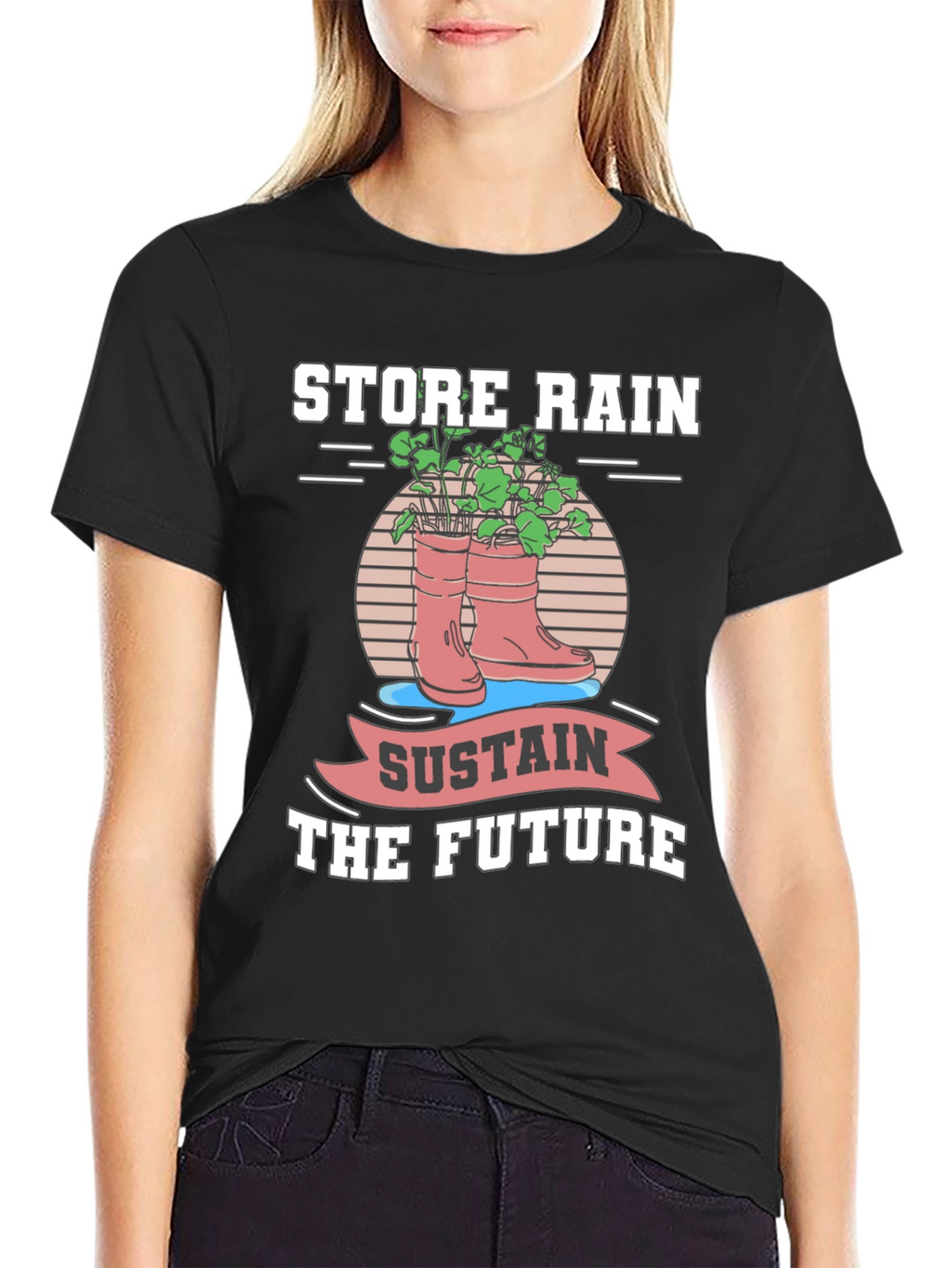 Store Rain Sustain Future Graphic T-Shirt