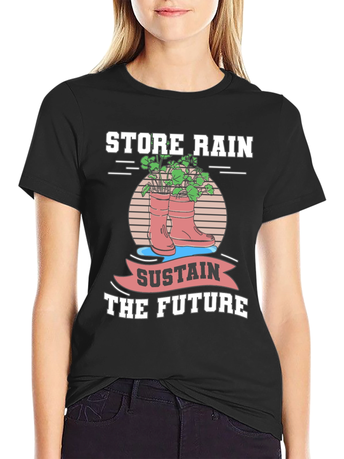 Store Rain Sustain Future Graphic T-Shirt