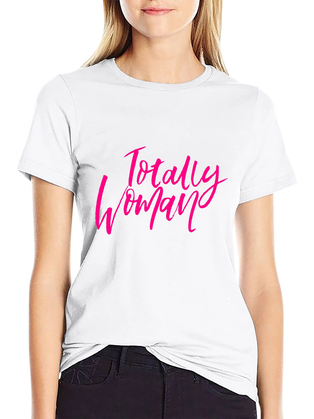 Totally Woman - Black T-Shirt