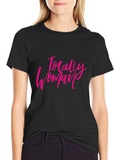 Totally Woman - Black T-Shirt
