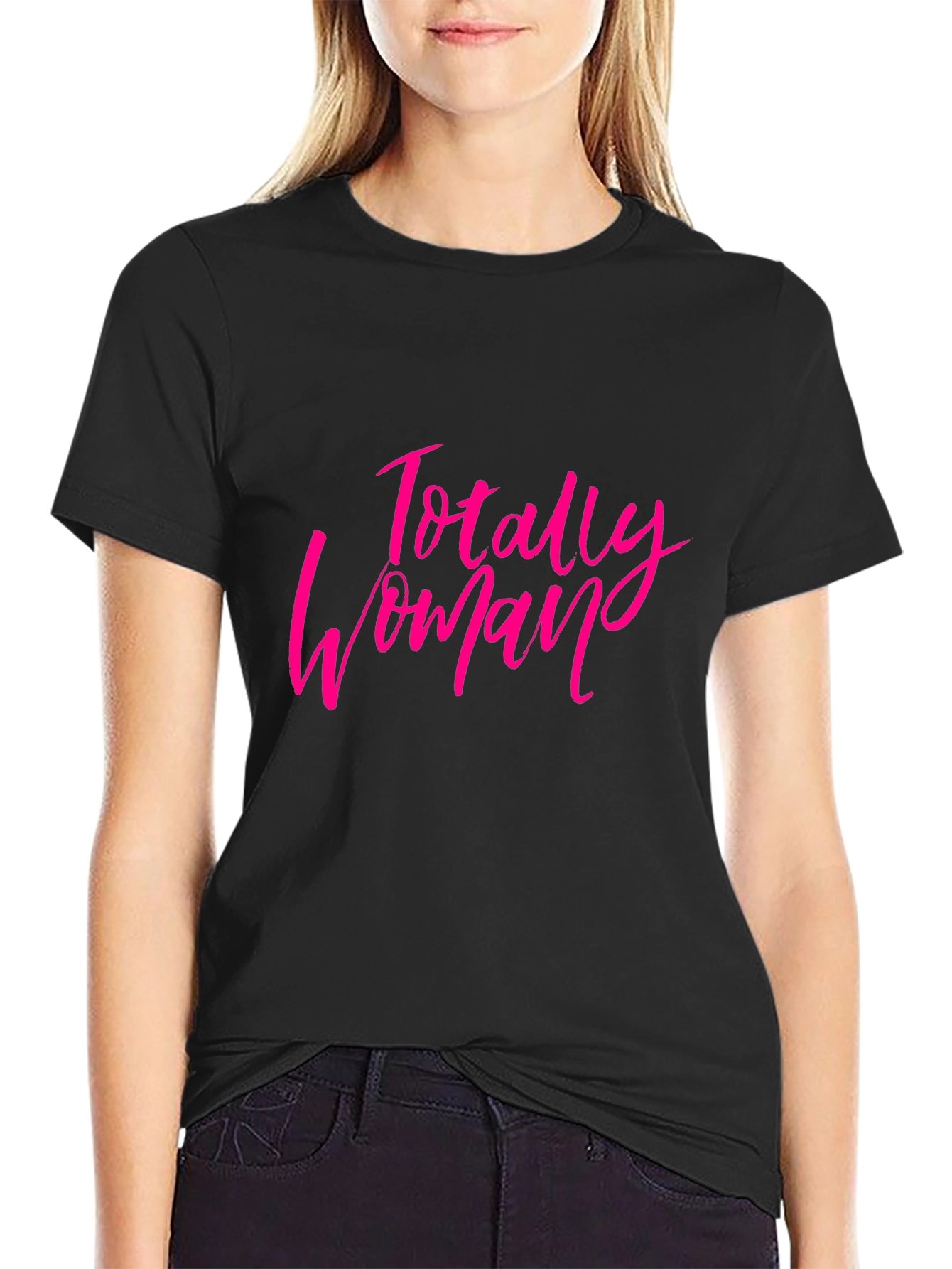 Totally Woman - Black T-Shirt