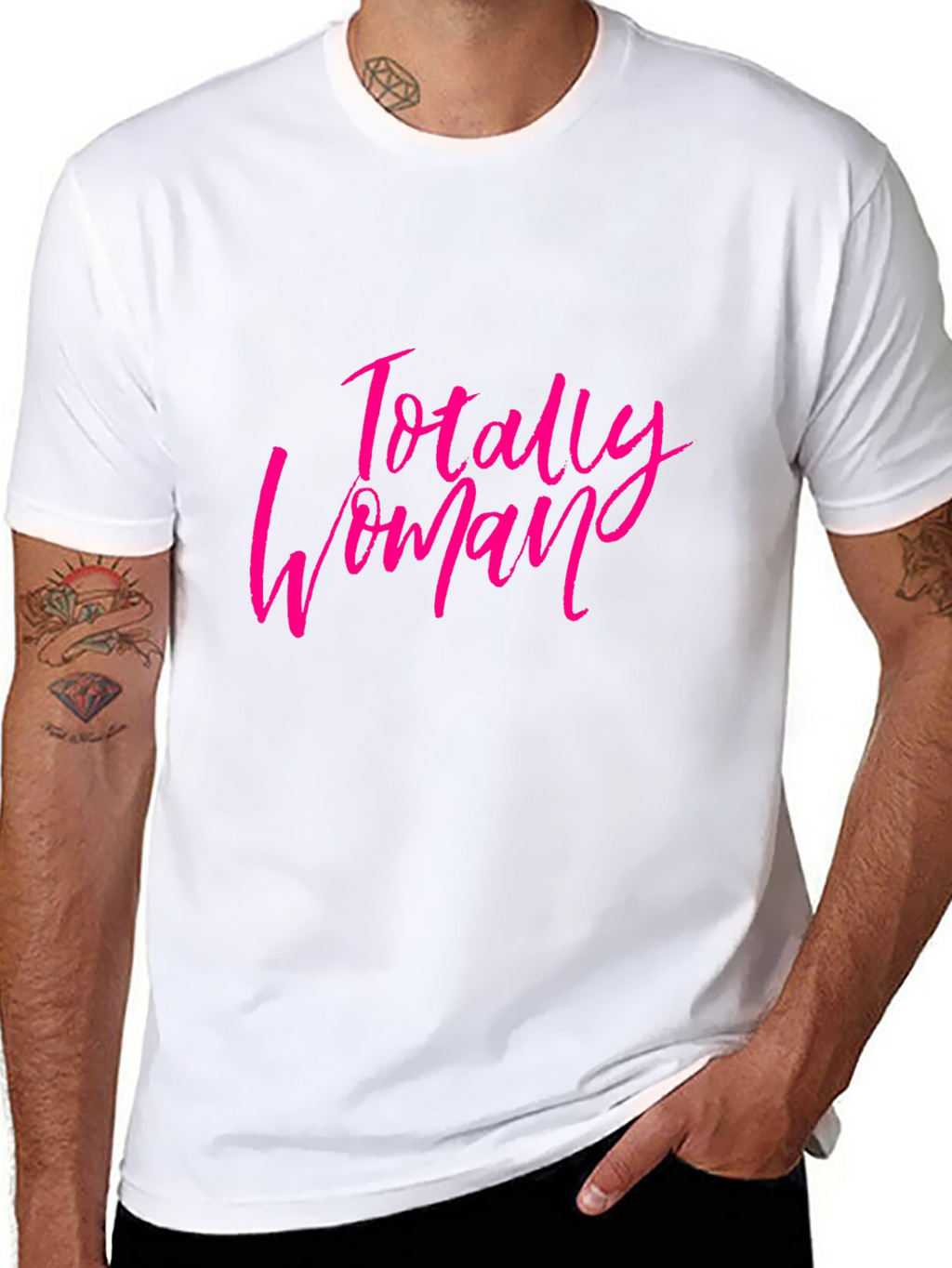 Totally Woman - Black T-Shirt