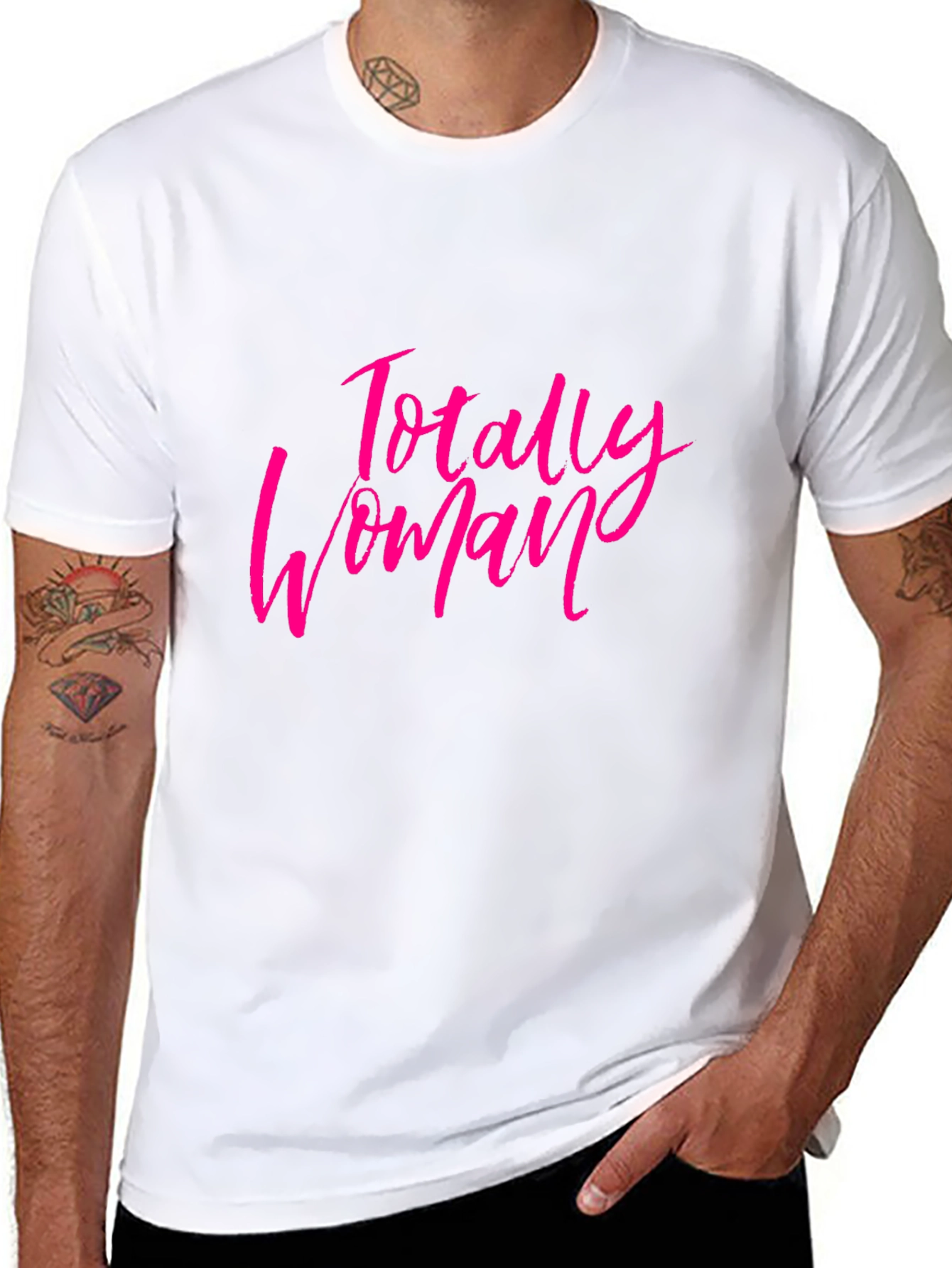 Totally Woman - Black T-Shirt