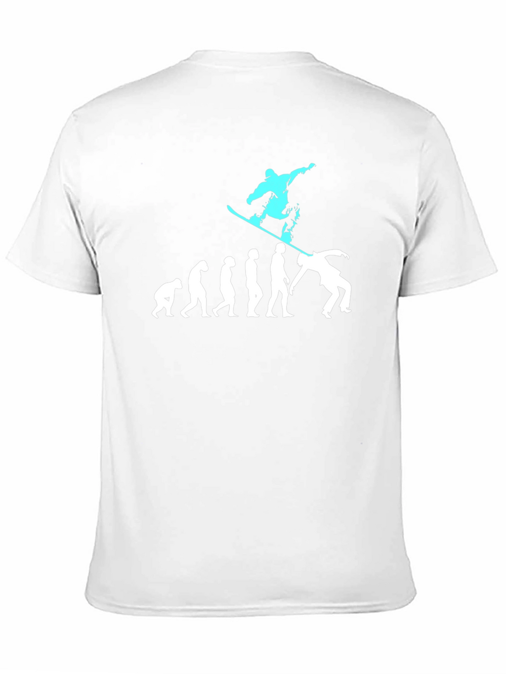 Snowboarding Evolution Graphic T-Shirt - Black