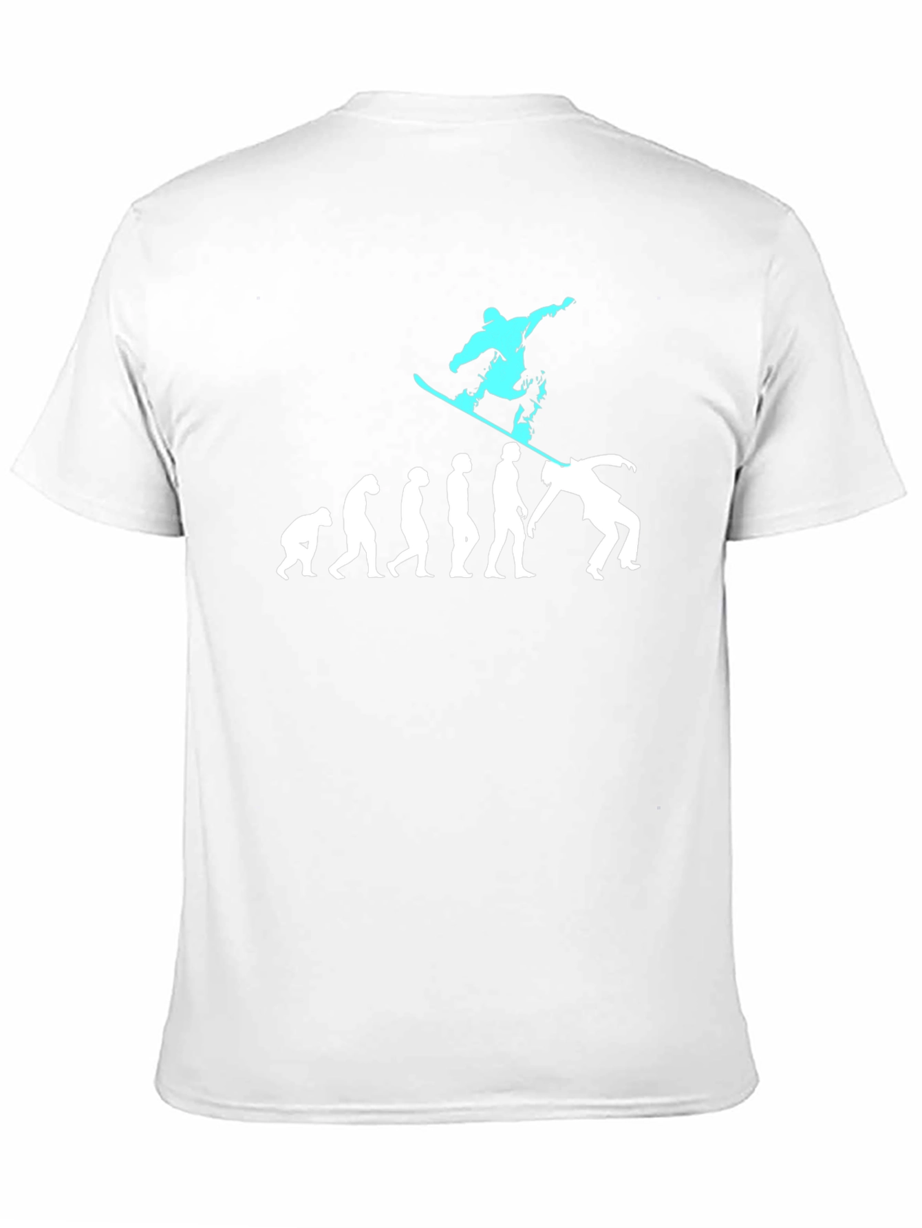 Snowboarding Evolution Graphic T-Shirt - Black