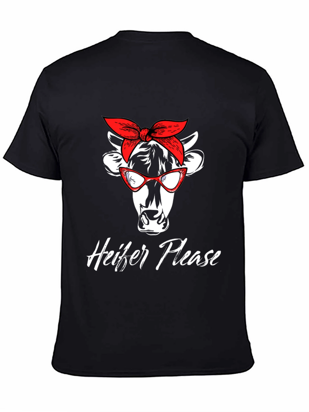 Heifer Please Graphic T-Shirt - Funny Cow Tee
