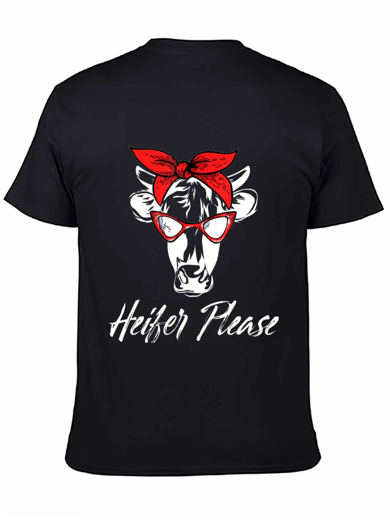 Heifer Please Graphic T-Shirt - Funny Cow Tee