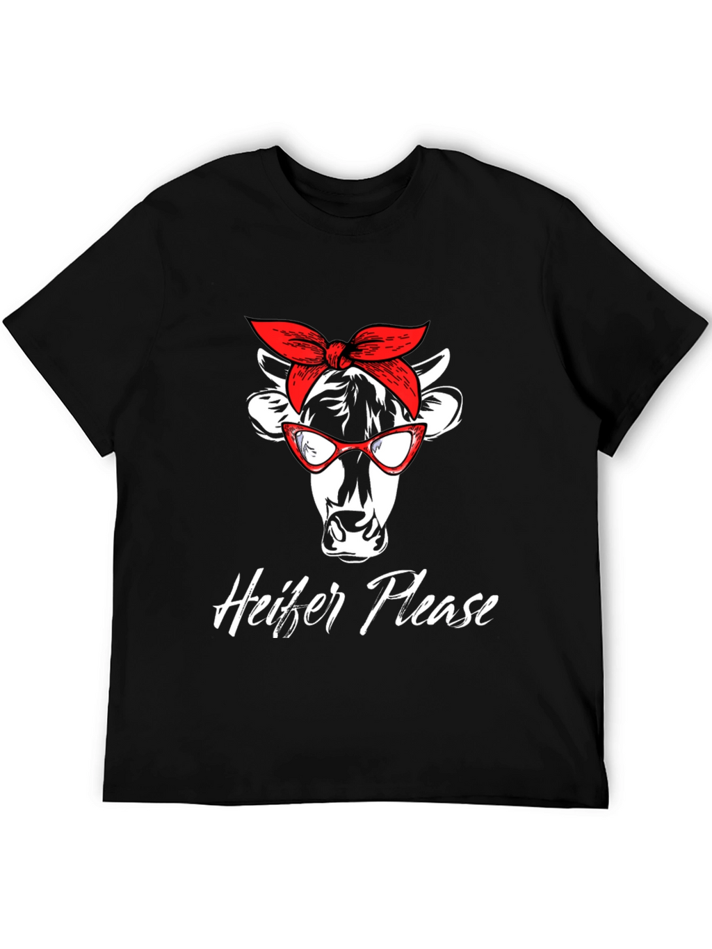 Heifer Please Graphic T-Shirt - Funny Cow Tee