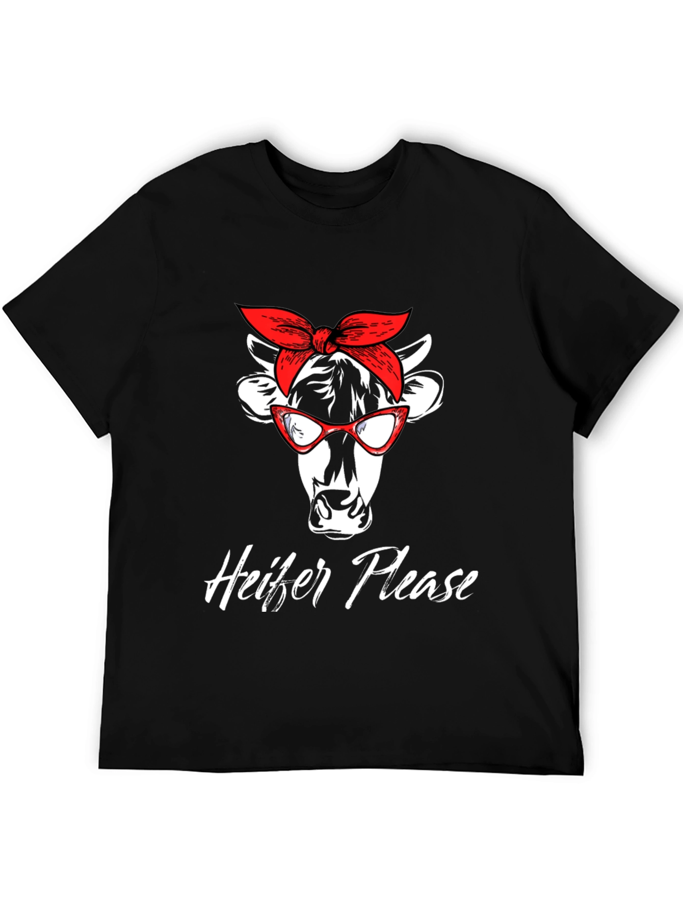 Heifer Please Graphic T-Shirt - Funny Cow Tee