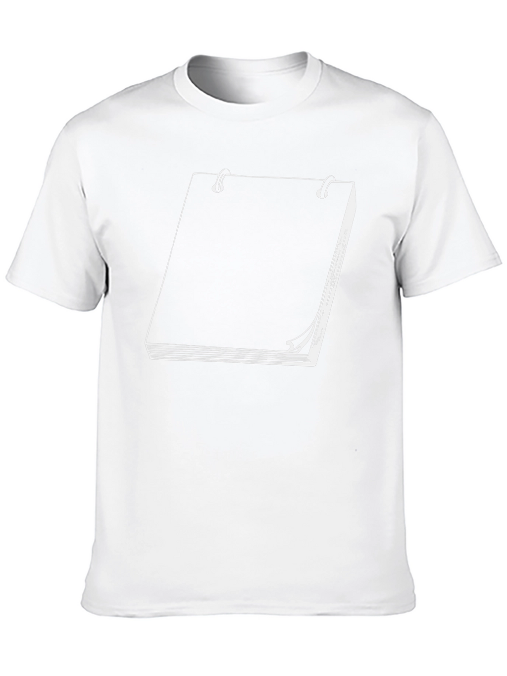 Sketchbook Graphic T-Shirt - Black Cotton Tee