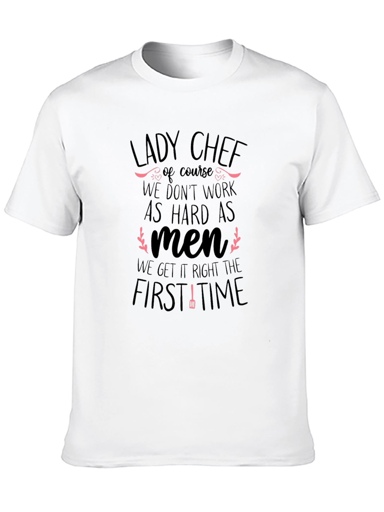 Lady Chef T-Shirt - Funny Womens Cooking Tee