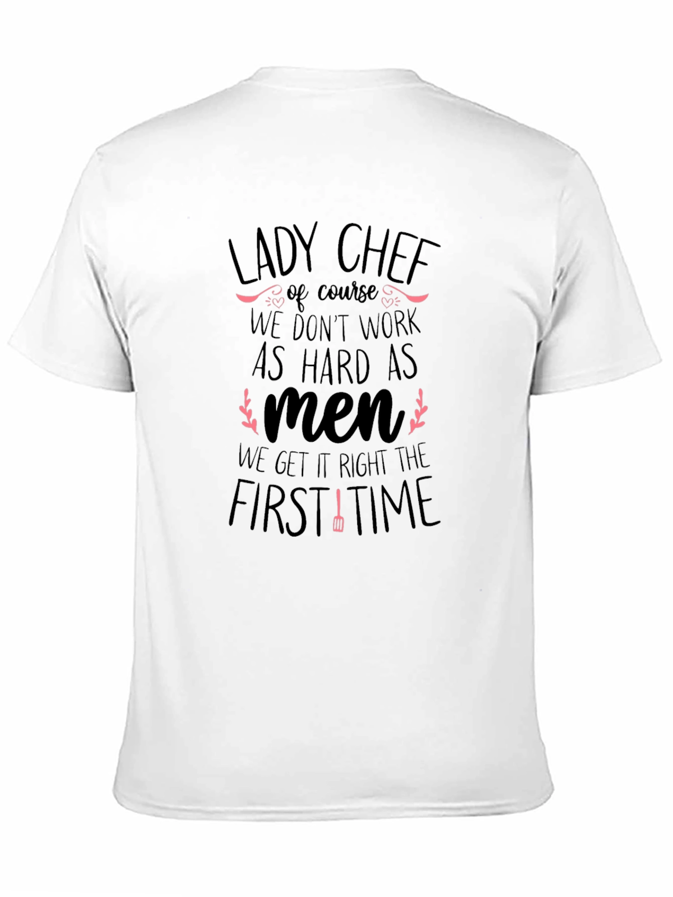 Lady Chef T-Shirt - Funny Womens Cooking Tee