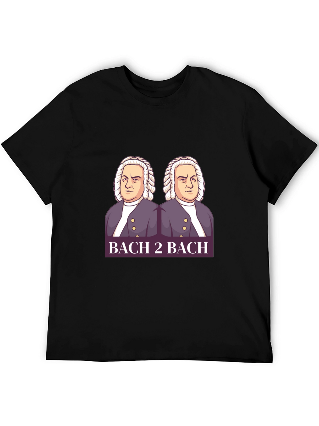 Bach 2 Bach T-Shirt - Black