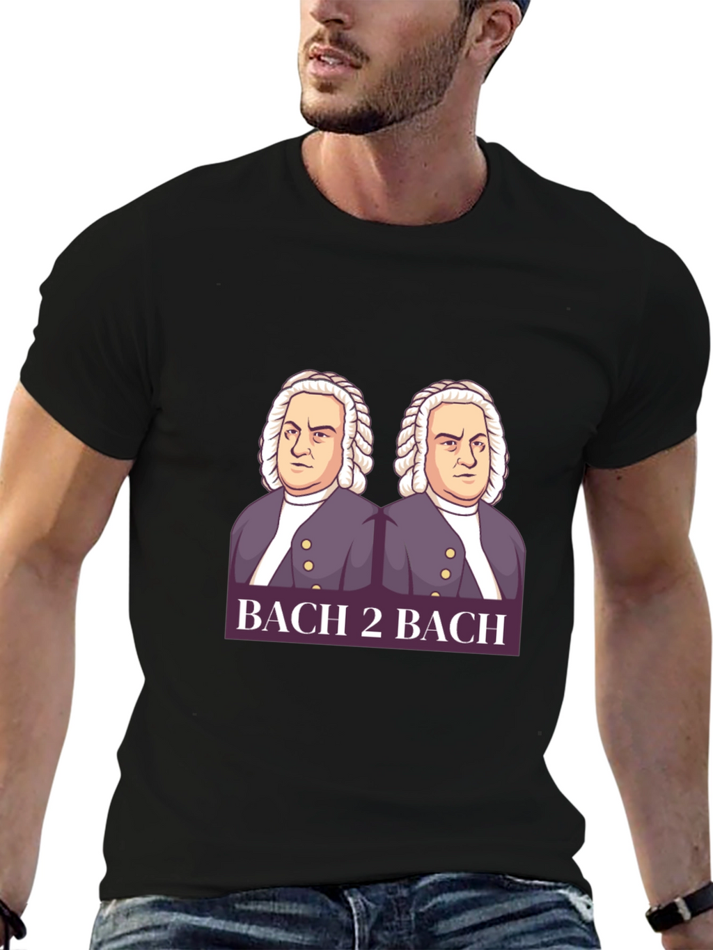 Bach 2 Bach T-Shirt - Black