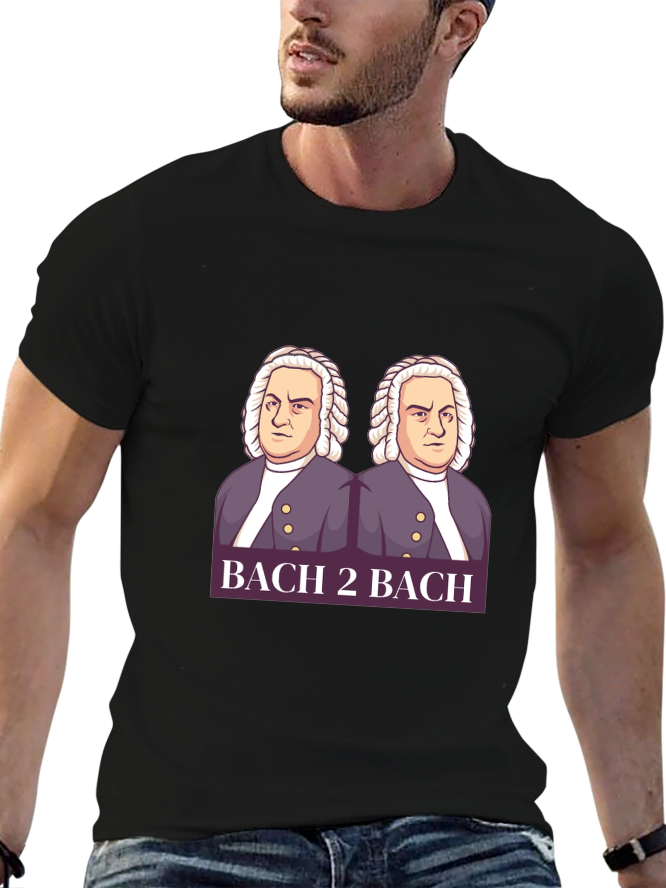 Bach 2 Bach T-Shirt - Black