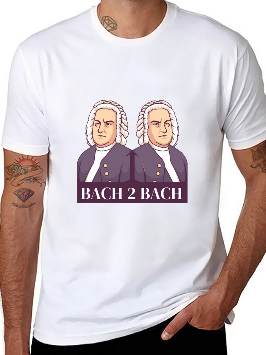 Bach 2 Bach T-Shirt - Black