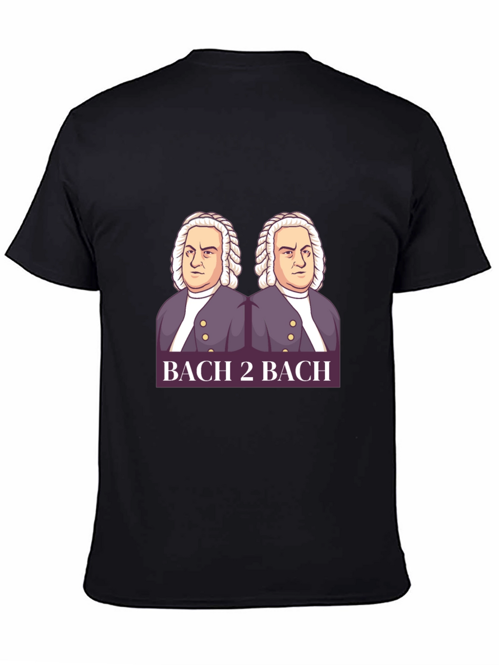 Bach 2 Bach T-Shirt - Black