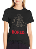 Punctuality is the Virtue of the Bored T-Shirt