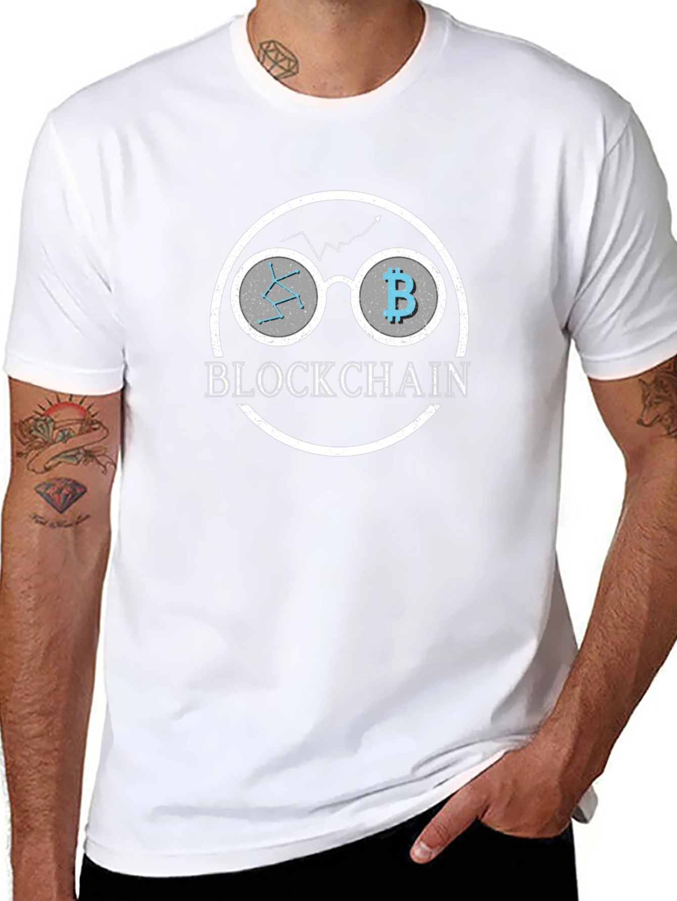 Blockchain Bitcoin Crypto T-Shirt
