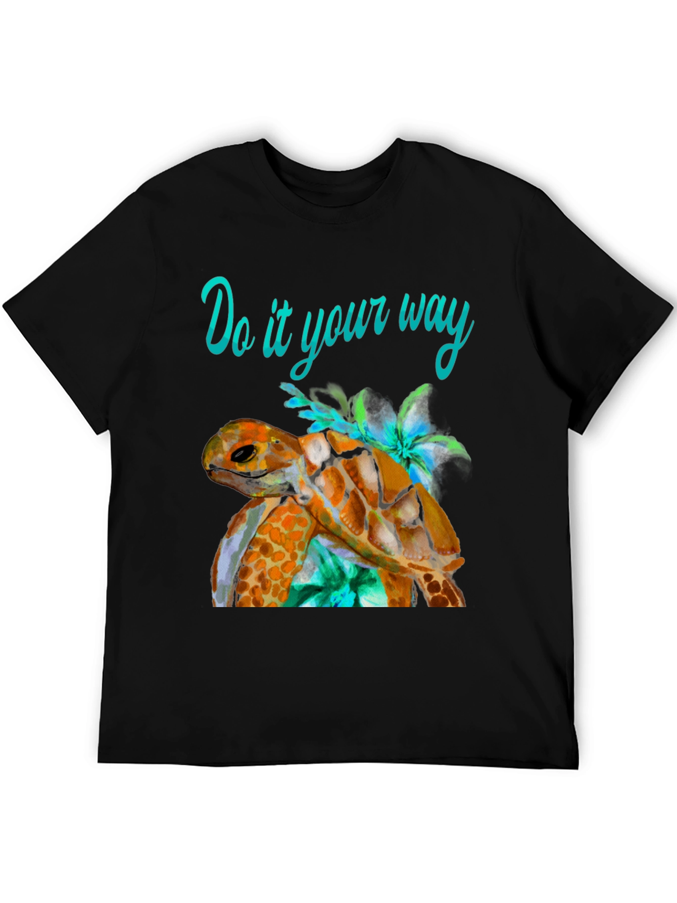 Turtle Graphic Tee - Do It Your Way