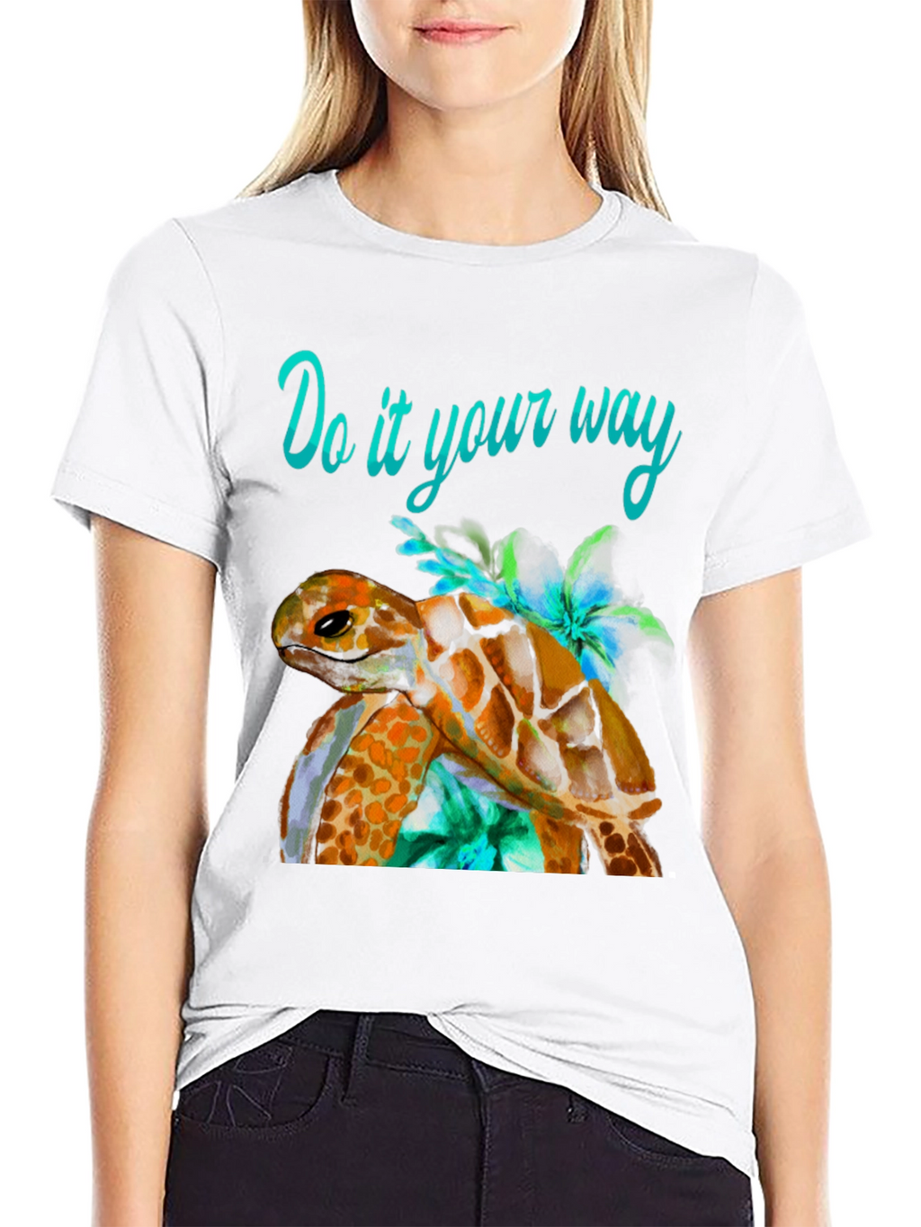 Turtle Graphic Tee - Do It Your Way