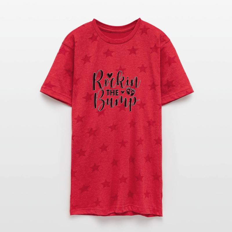 "Rockin the Bump – Fun Pregnancy Mom Design"