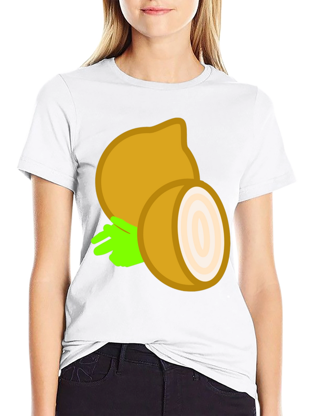 Funny Onion Graphic Tee - Casual Comfort