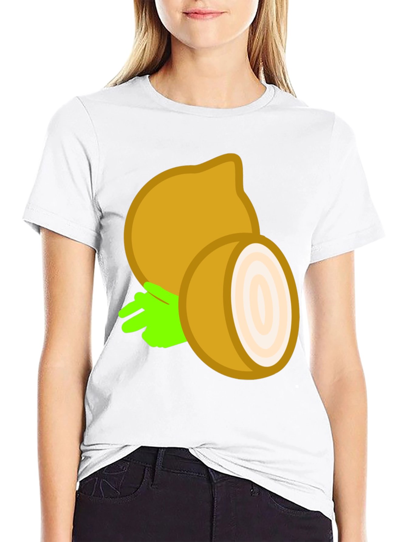 Funny Onion Graphic Tee - Casual Comfort