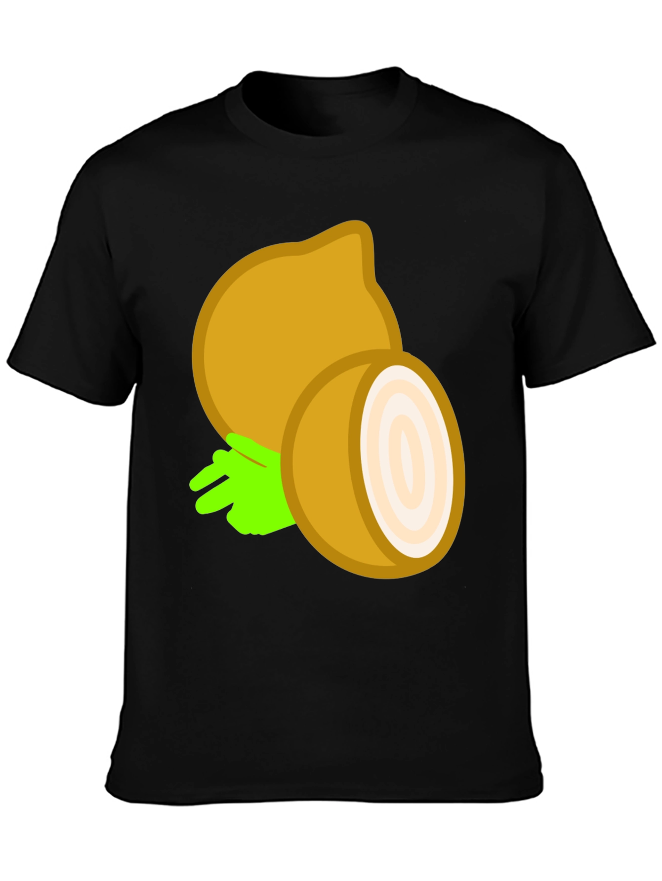 Funny Onion Graphic Tee - Casual Comfort