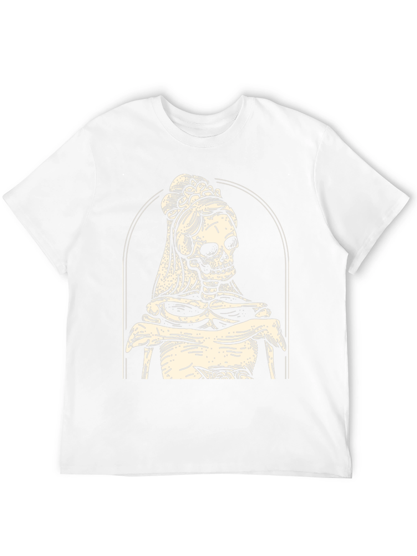 Skeleton Bride Graphic Tee - Black