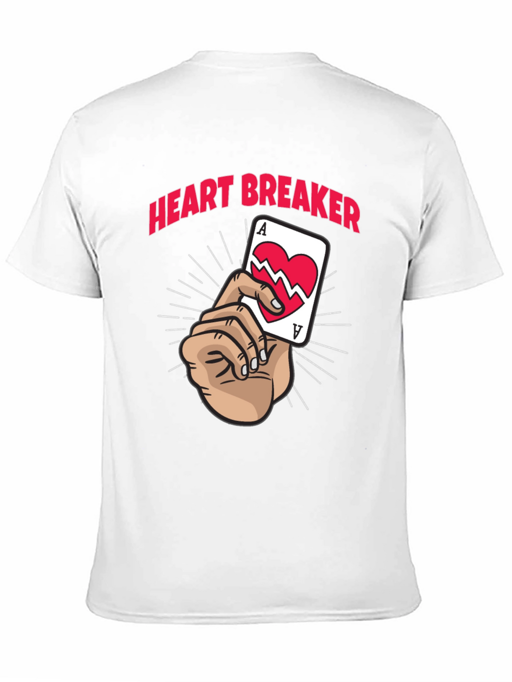 Heart Breaker Graphic Tee - Black