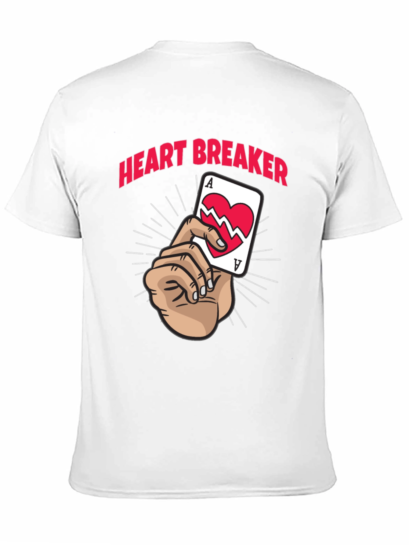 Heart Breaker Graphic Tee - Black