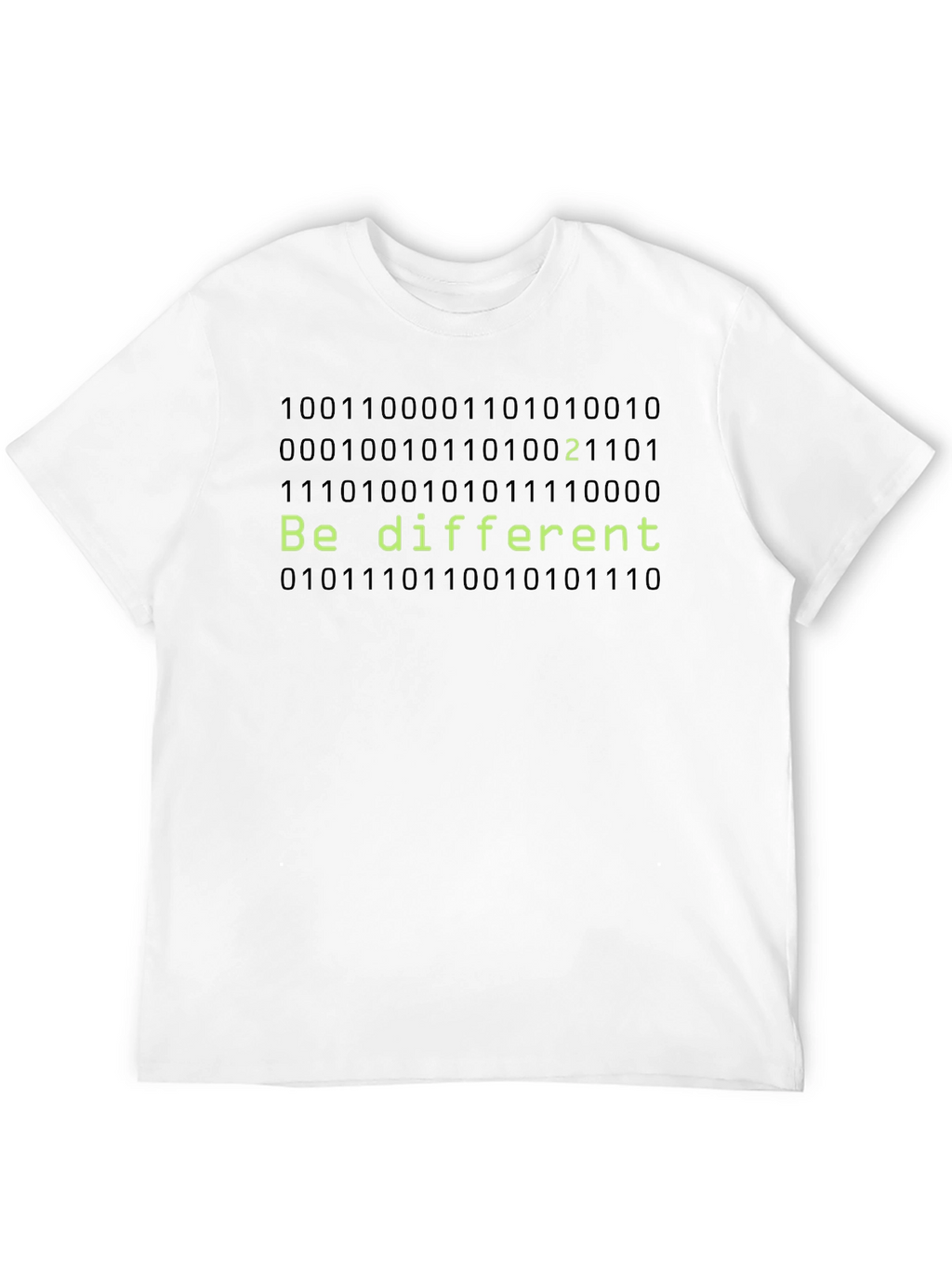 Be Different Binary Code T-Shirt