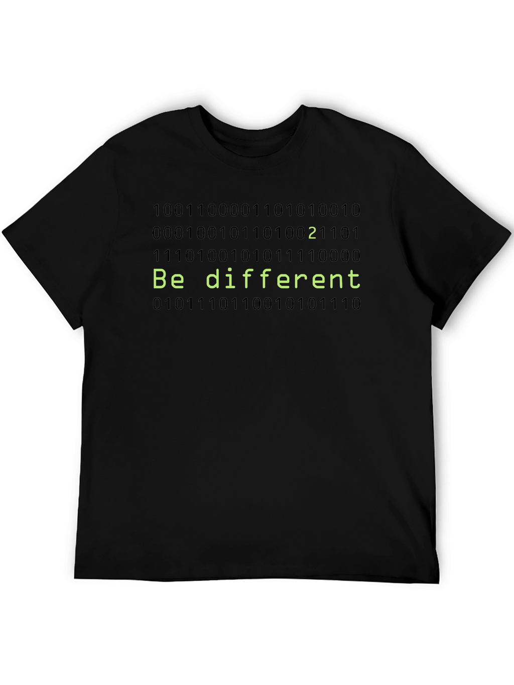 Be Different Binary Code T-Shirt